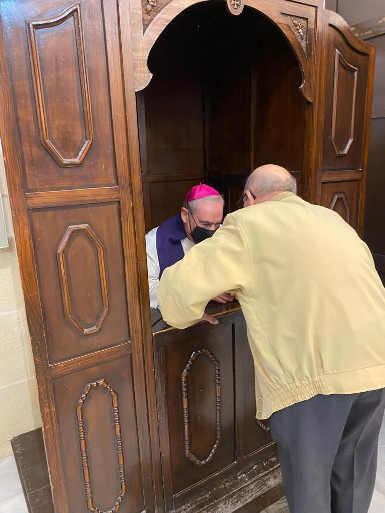 Visita Pastoral del Sr. Obispo a la parroquia San Juan y San Andrés, en Coín