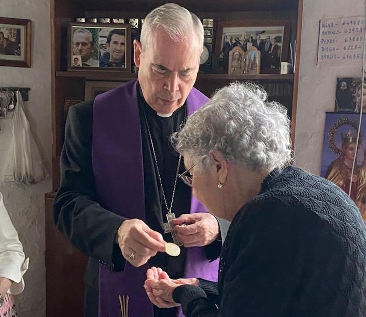 Visita Pastoral del Sr. Obispo a la parroquia San Juan y San Andrés, en Coín
