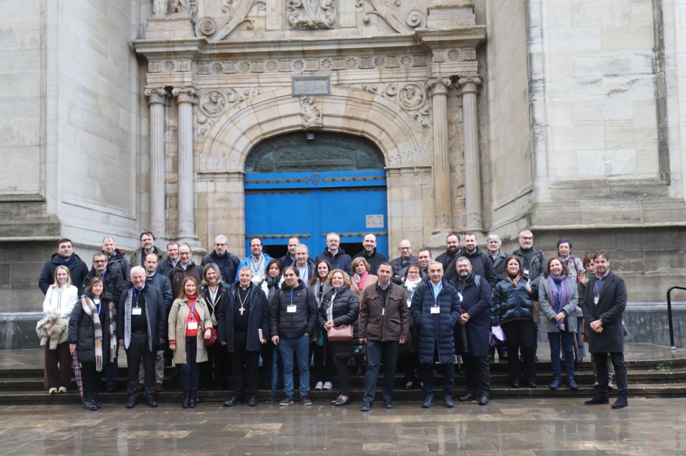 Los colegios diocesanos presentes en el encuentro organizado por la CEE