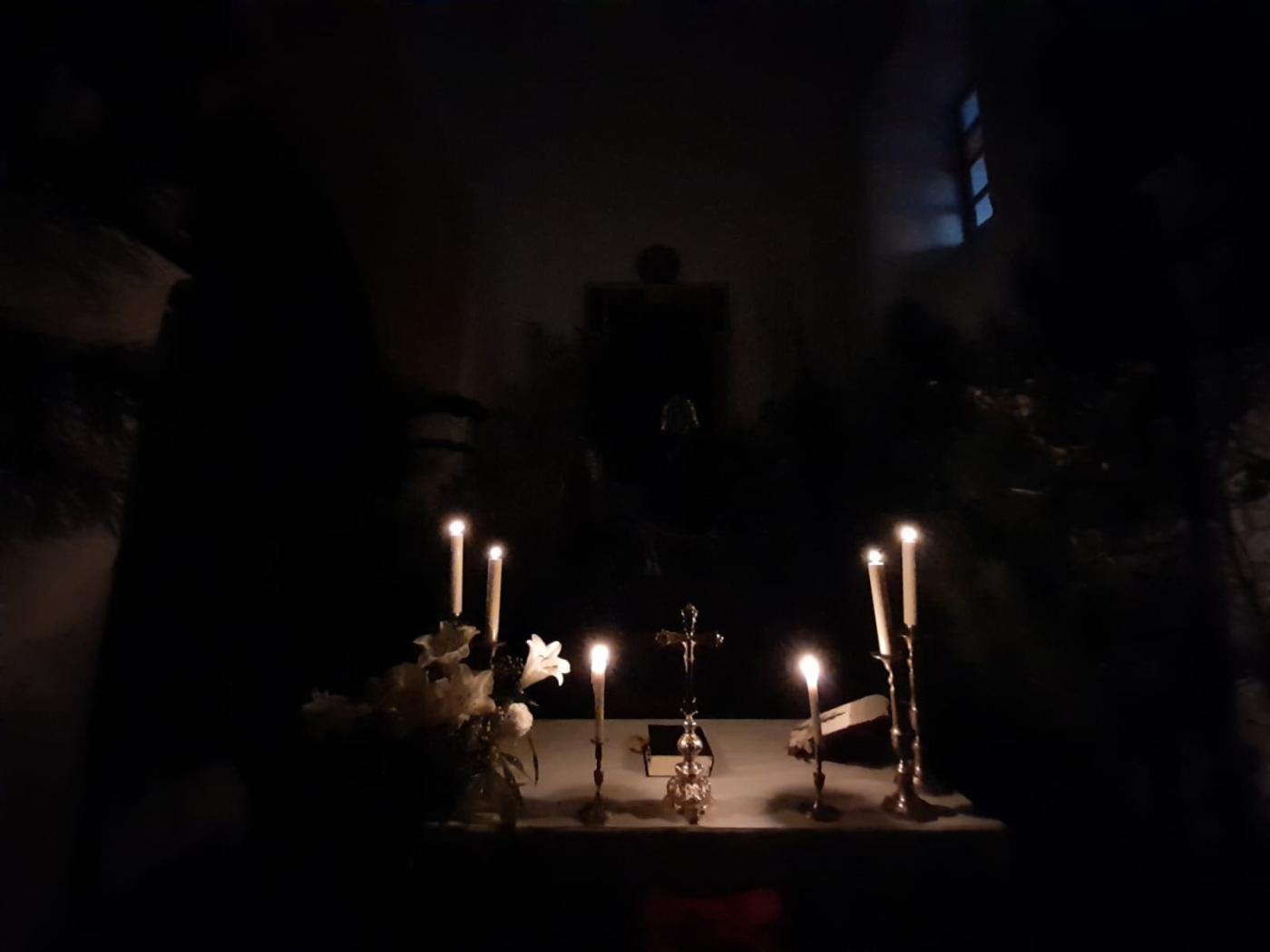 Los vecinos de Algatocín acompañan a la Sagrada Familia en su búsqueda de posada