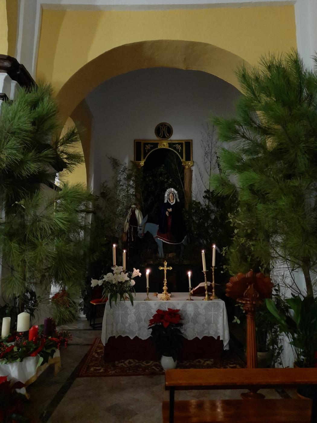 Los vecinos de Algatocín acompañan a la Sagrada Familia en su búsqueda de posada