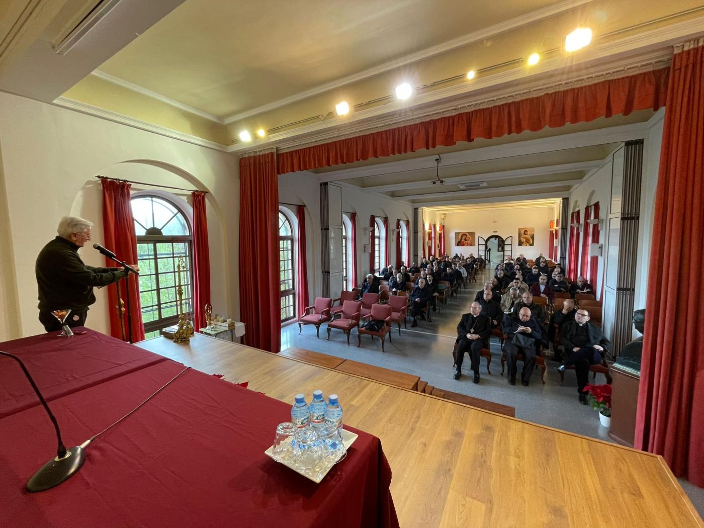 Retiro de Adviento del clero en el Seminario Diocesano // E. LLAMAS