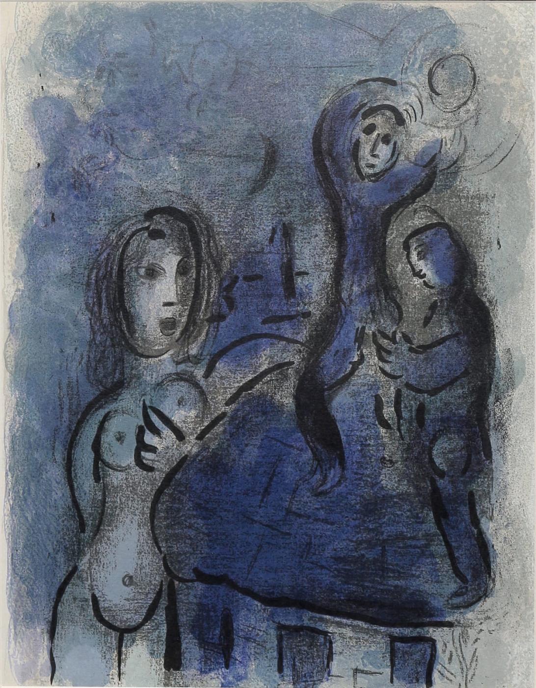 Rajab y los espías de Jericó // MARC CHAGALL