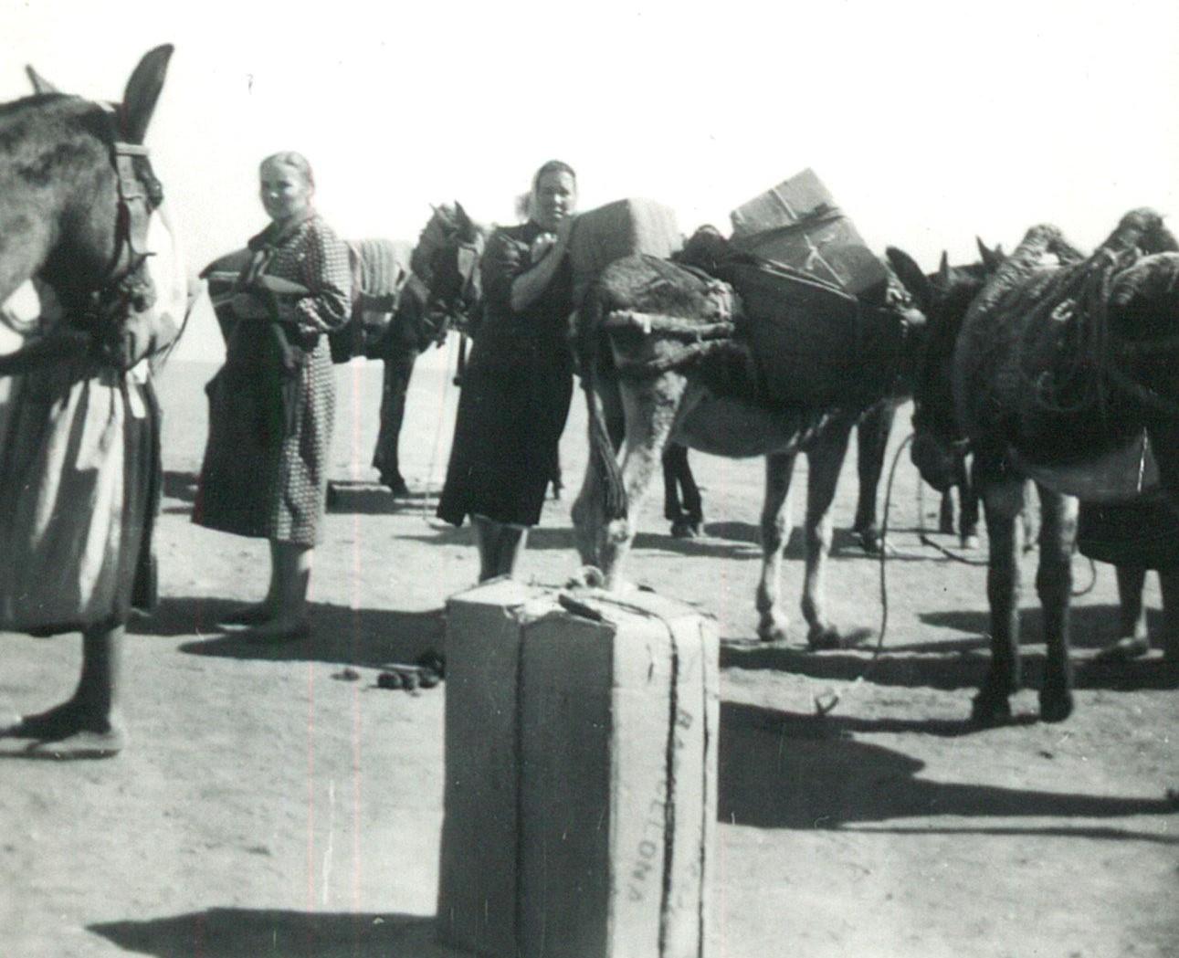 Traslado de las Misioneras en Almería en 1958// Foto de archivo