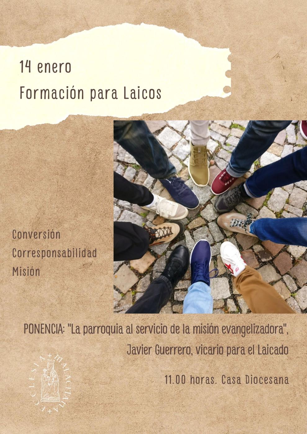 La parroquia será el hilo conductor de la próxima jornada diocesana de formación para laicos