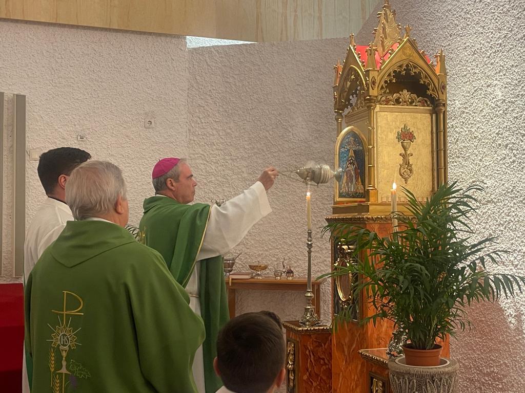 Visita Pastoral del Sr. Obispo a San Miguel, en Nerja