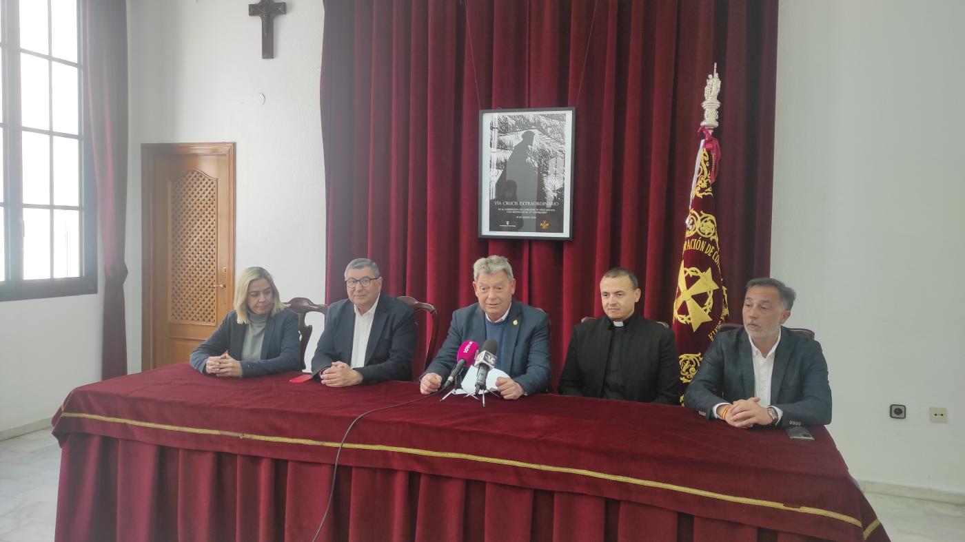 El Vía Crucis extraordinario de la Agrupación remontará a la Semana Santa veleña de 1688