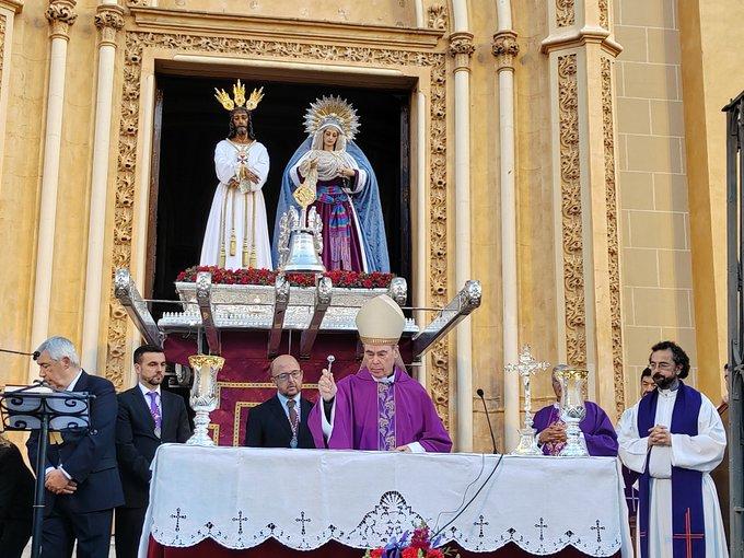 Misa del Alba de la Cofradía del Cautivo (Parroquia San Pablo-Málaga)