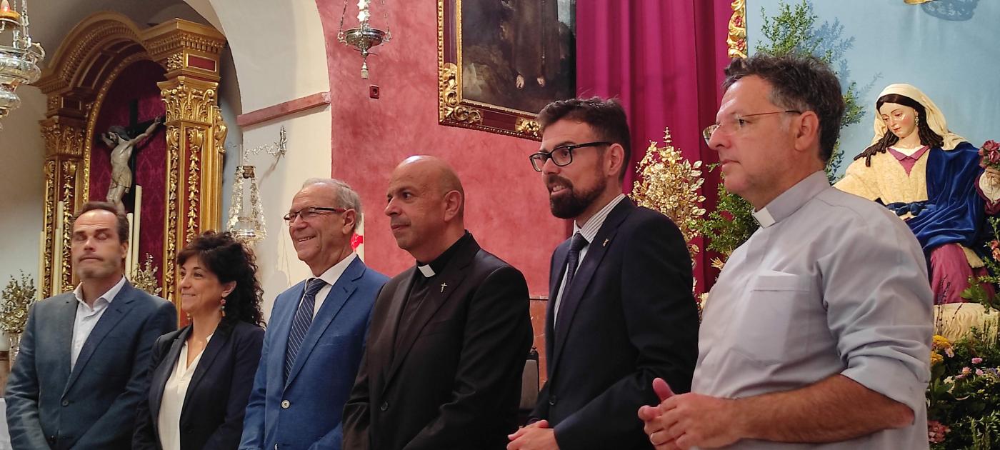Presentación de la restauración de la Divina Pastora de las Almas / J. DURÁN