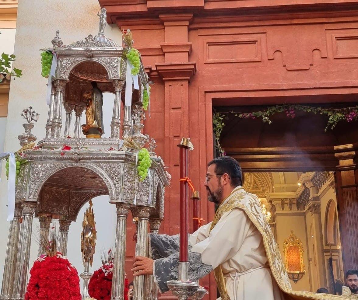 Celebración del Corpus Christi de años anteriores en Pedregalejo, Málaga