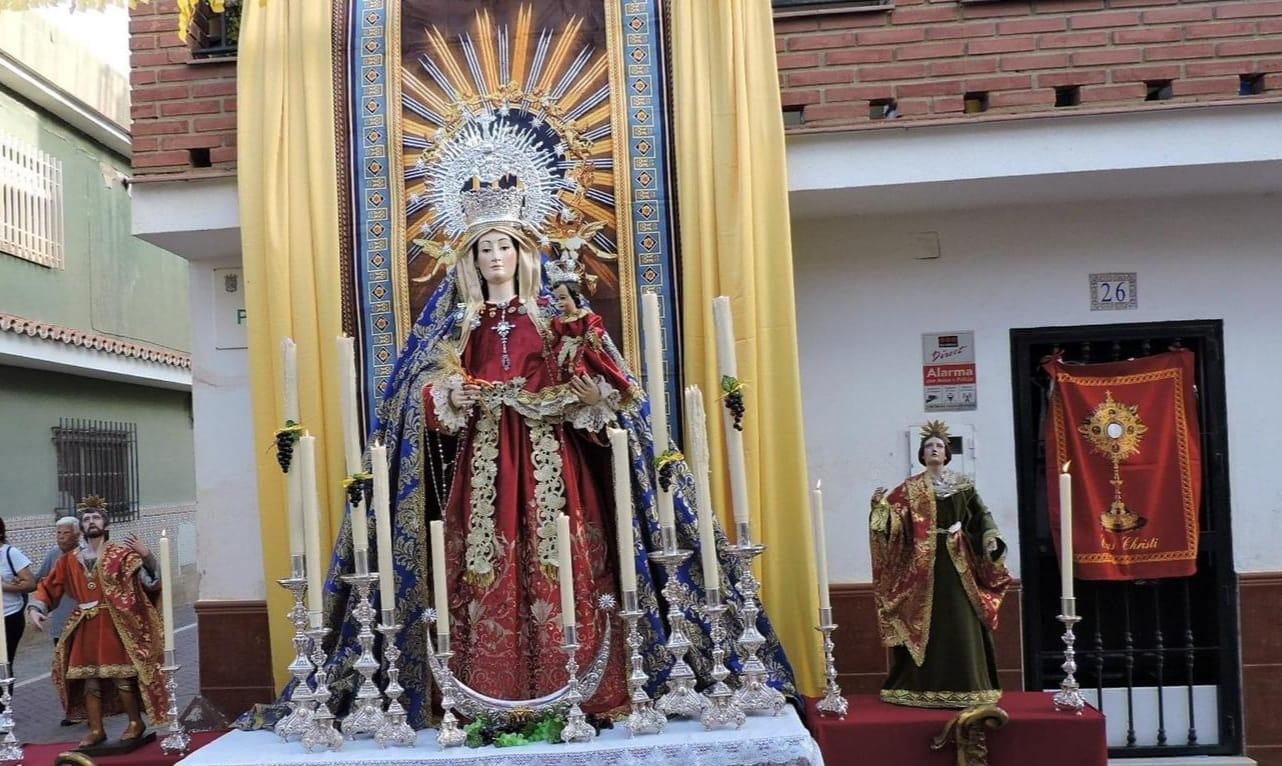 Celebración del Corpus Christi de años anteriores en Pedregalejo, Málaga