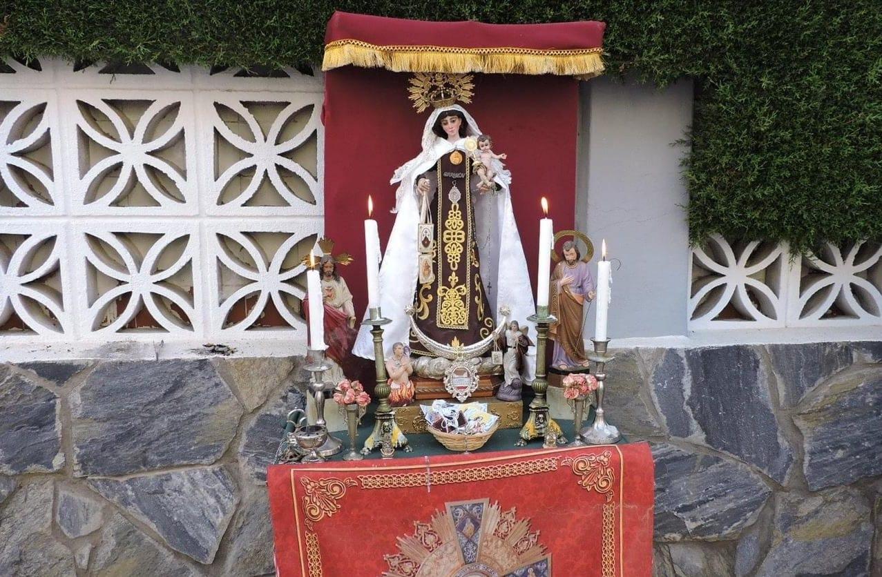Celebración del Corpus Christi de años anteriores en Pedregalejo, Málaga