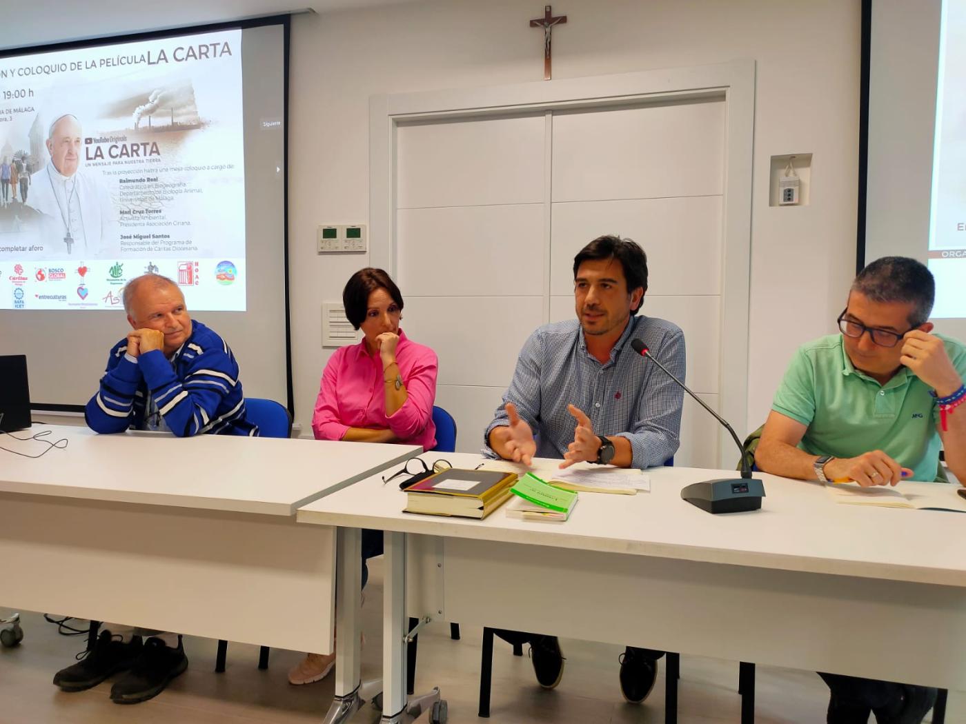 Coloquio sobre el documental "La Carta" del Papa Francisco