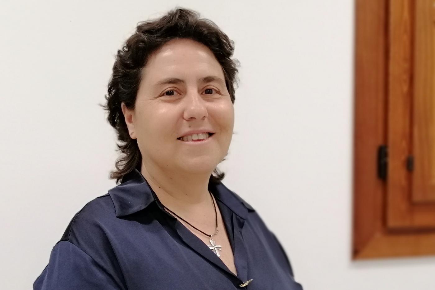 Mariela Martínez Higueras, en el Centro Arrupe