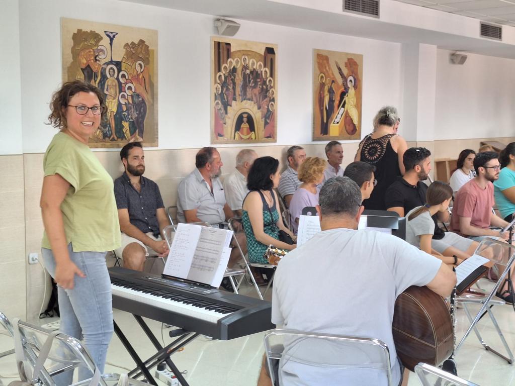 Ensayos para el auto sacramental "Los tres ángeles"