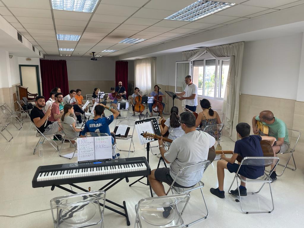 Ensayos para el auto sacramental "Los tres ángeles"