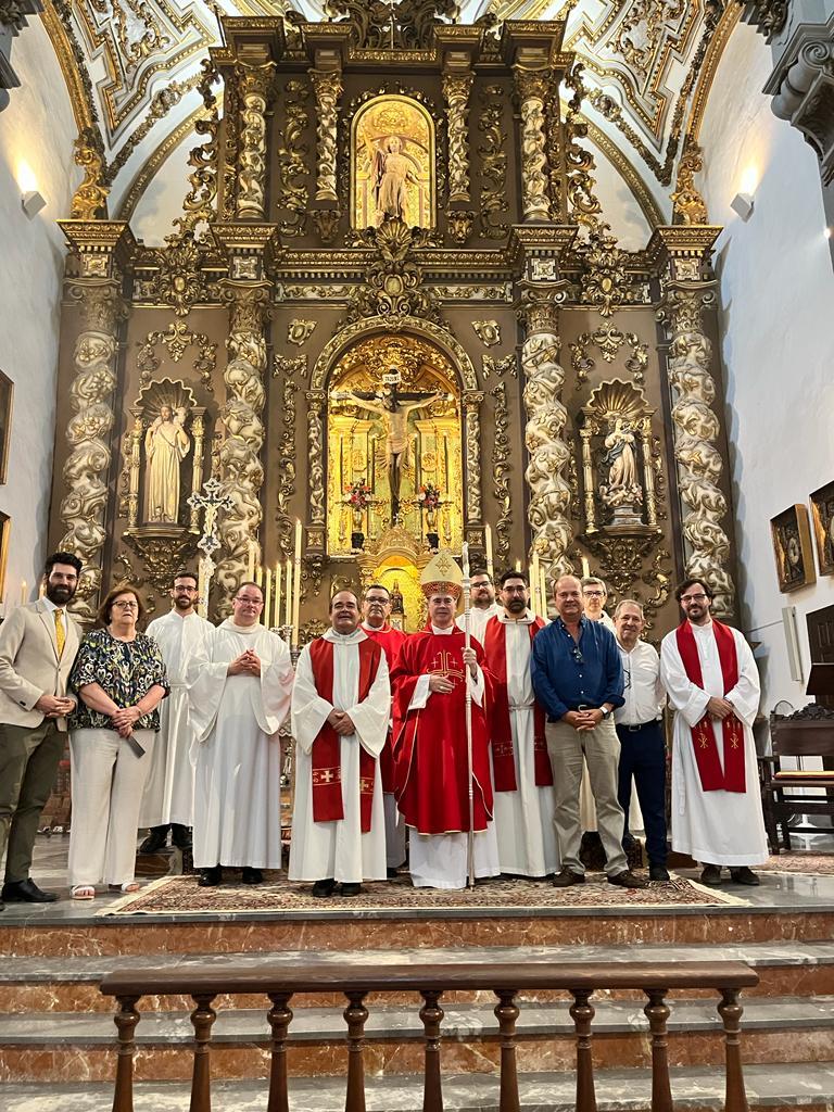 El obispo de Málaga inaugura la remodelación de la parroquia de San Juan, en Málaga