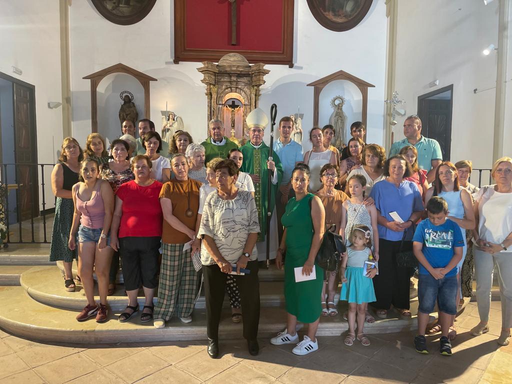 Visita Pastoral del Sr. Obispo en Macharaviaya