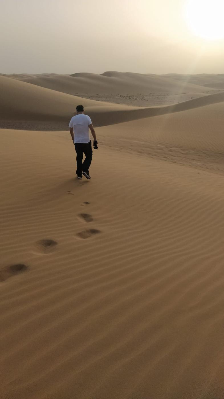 Día 3. Orar entre las dunas de arena