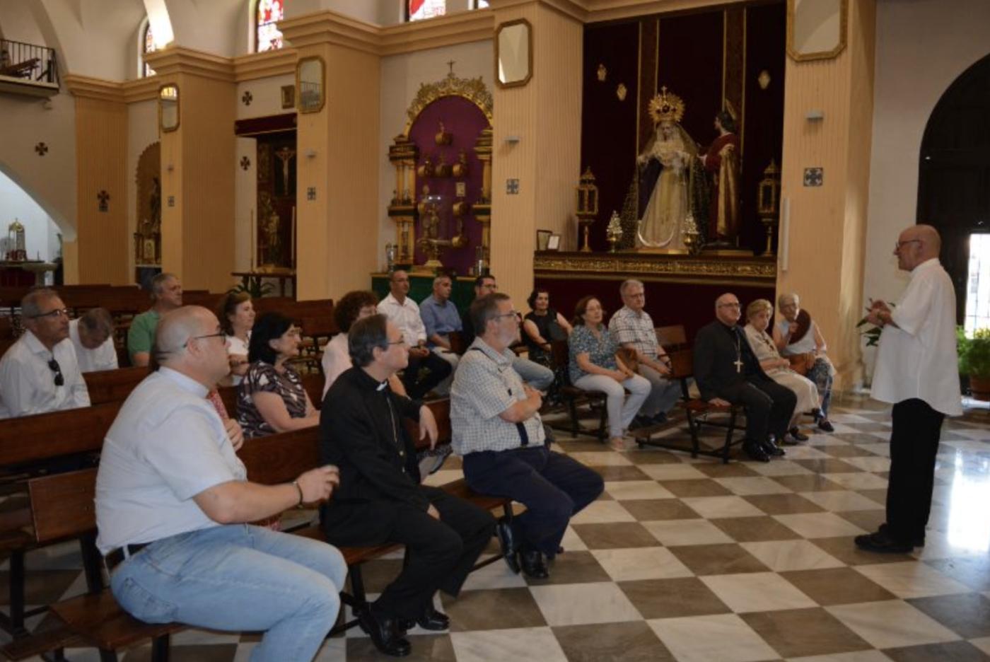 Delegados diocesanos de Enseñanza y obispos participantes en el encuentro de las Diócesis del Sur de España celebrado en Guadix