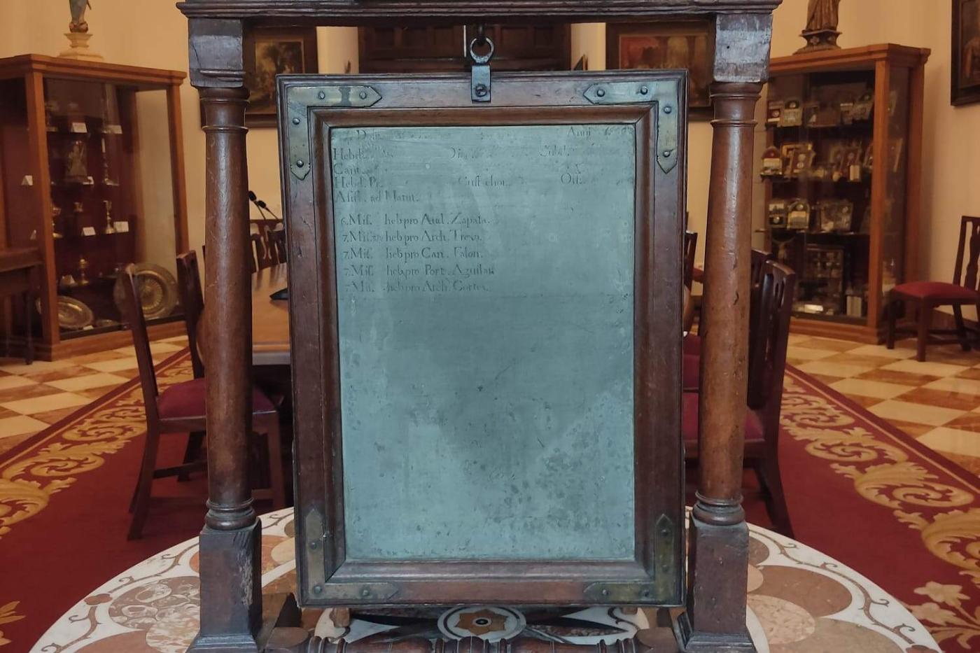 La tabla del semanero