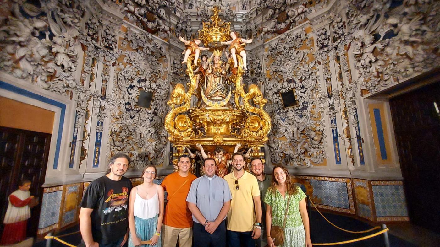 La juventud malagueña pone la JMJ bajo el amparo de la Virgen de la Victoria