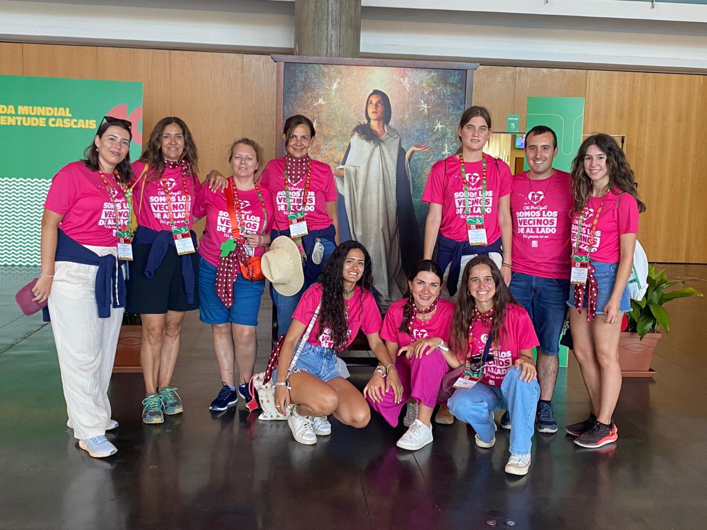 La Diócesis de Málaga, en imágenes, desde la JMJ Lisboa 2023