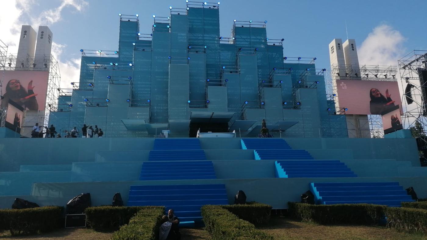 El papa Francisco llegó a la JMJ