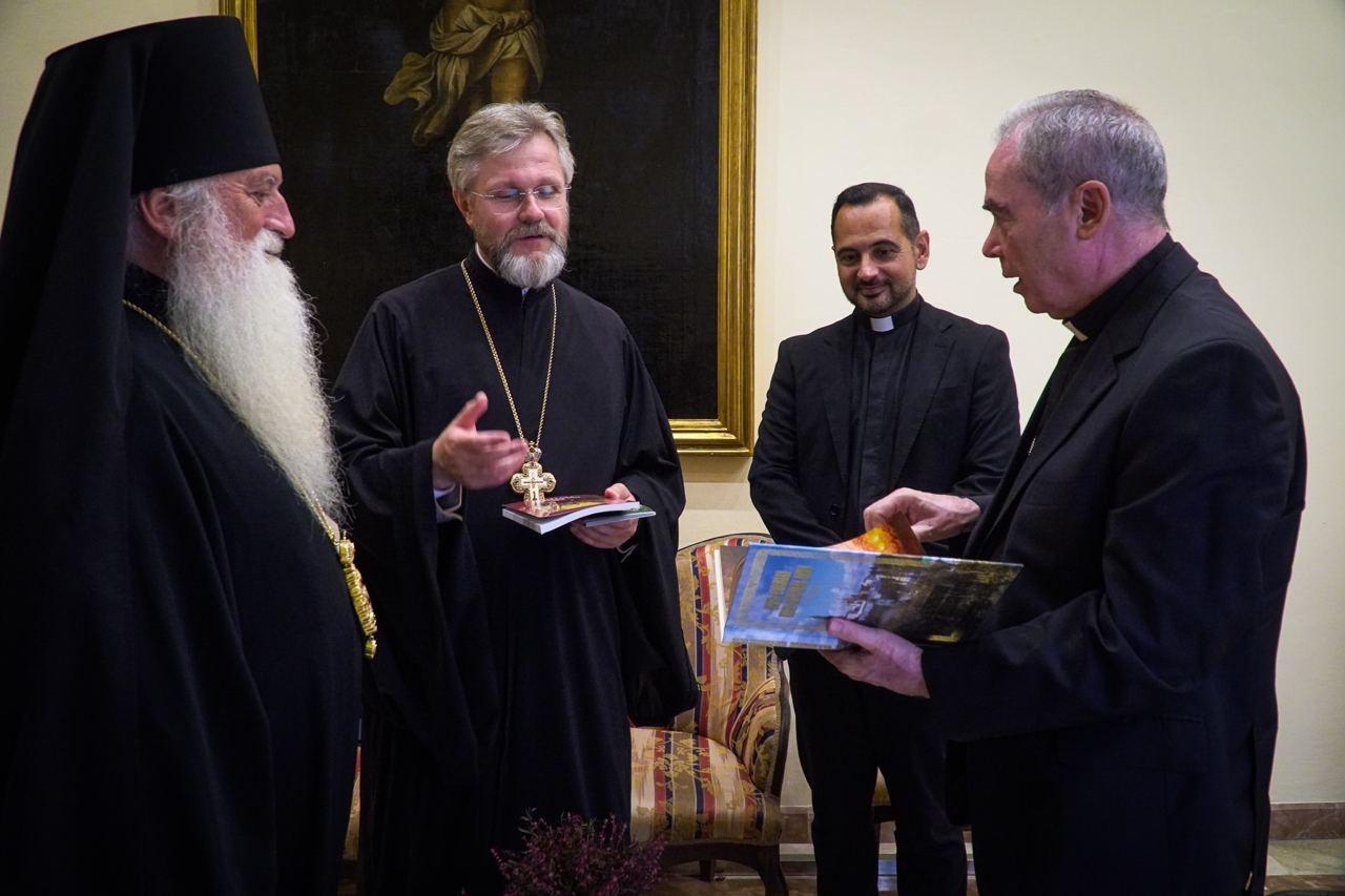 El Obispo de Málaga recibe a Mons. Veniamin, vicario de la Iglesia Ortodoxa de Ucrania