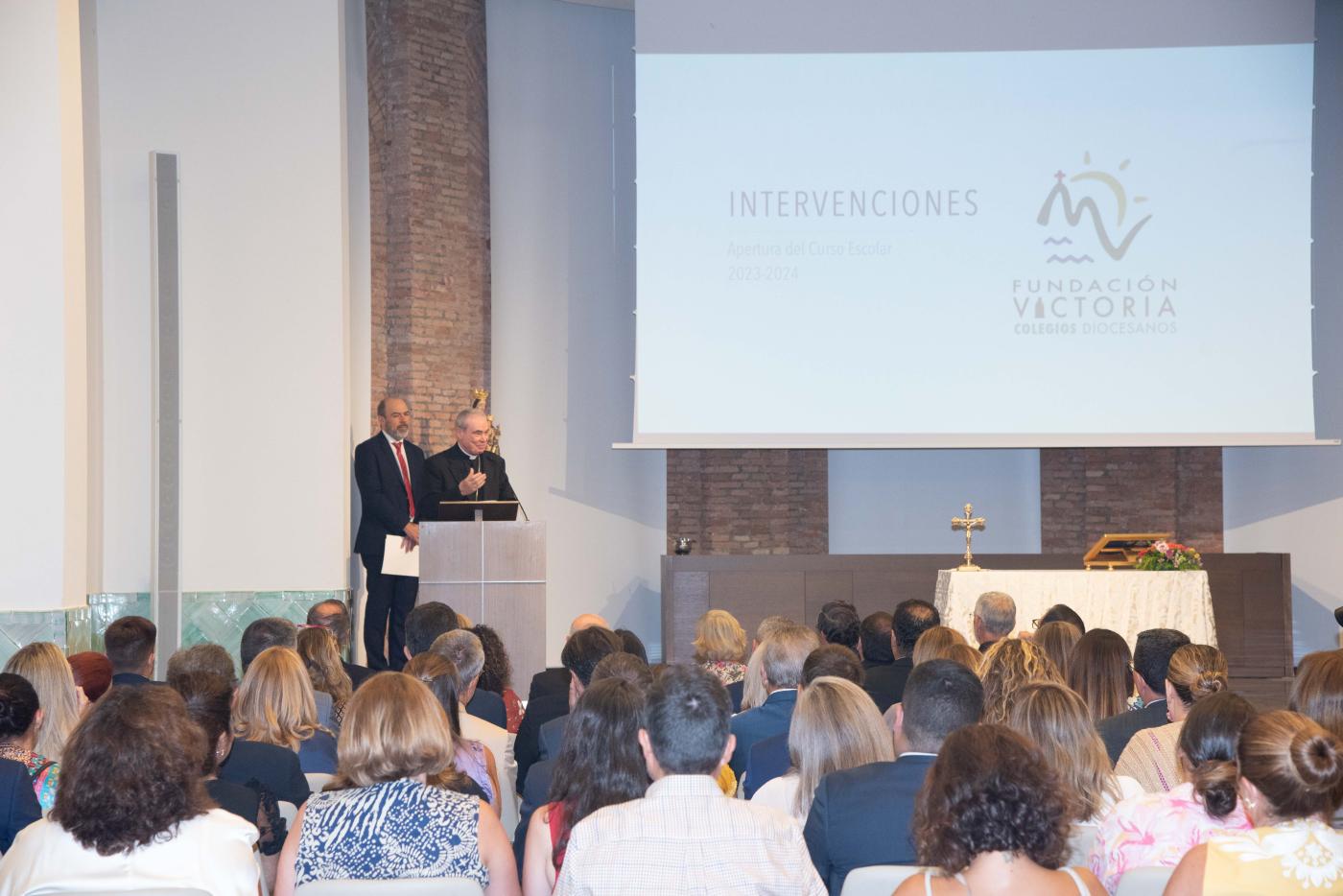 Apertura de curso 2023-2024 de Fundación Victoria-Colegios Diocesanos