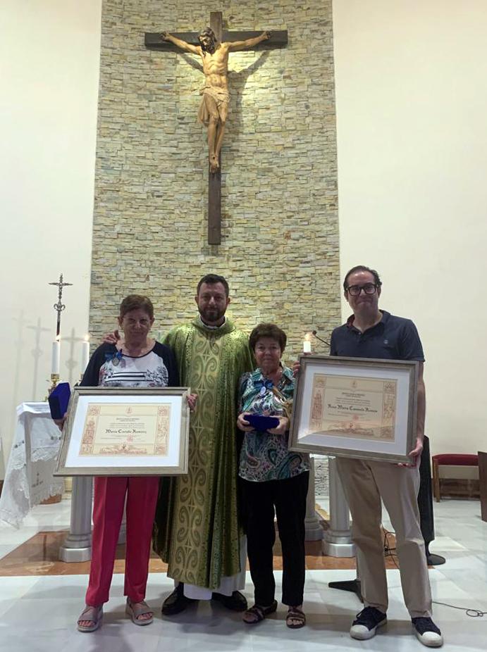 María Cintado: «Deseando que sean las seis de la tarde para subir a la parroquia»