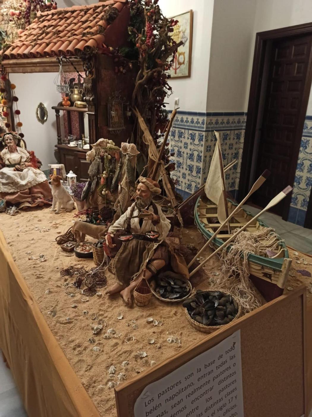 La parroquia de Fátima inaugura un Belén napolitano