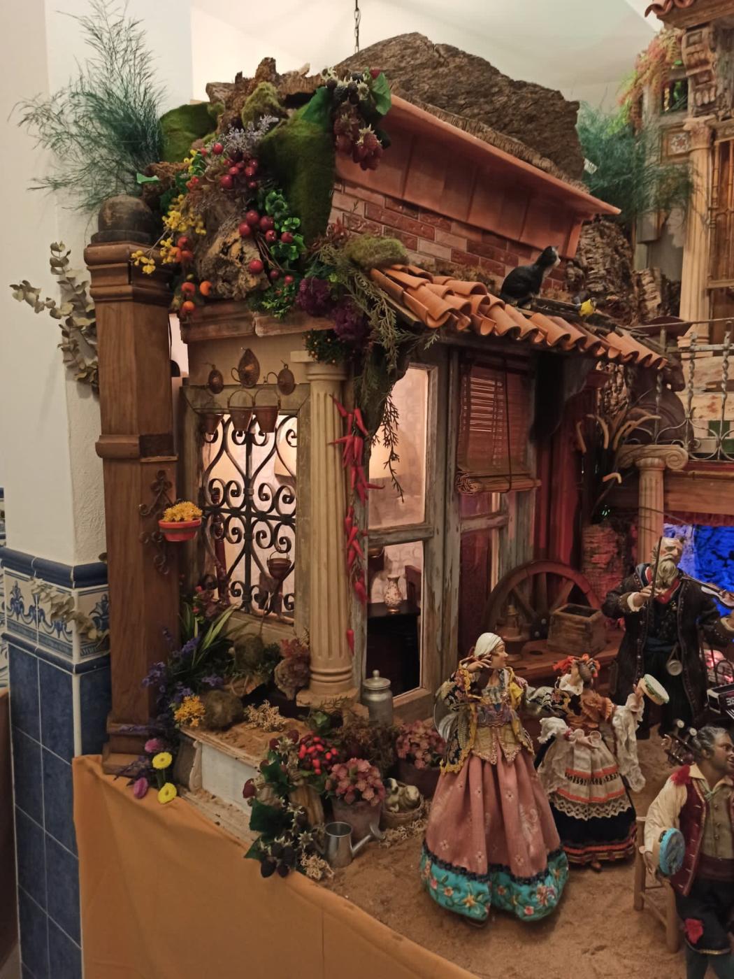 La parroquia de Fátima inaugura un Belén napolitano