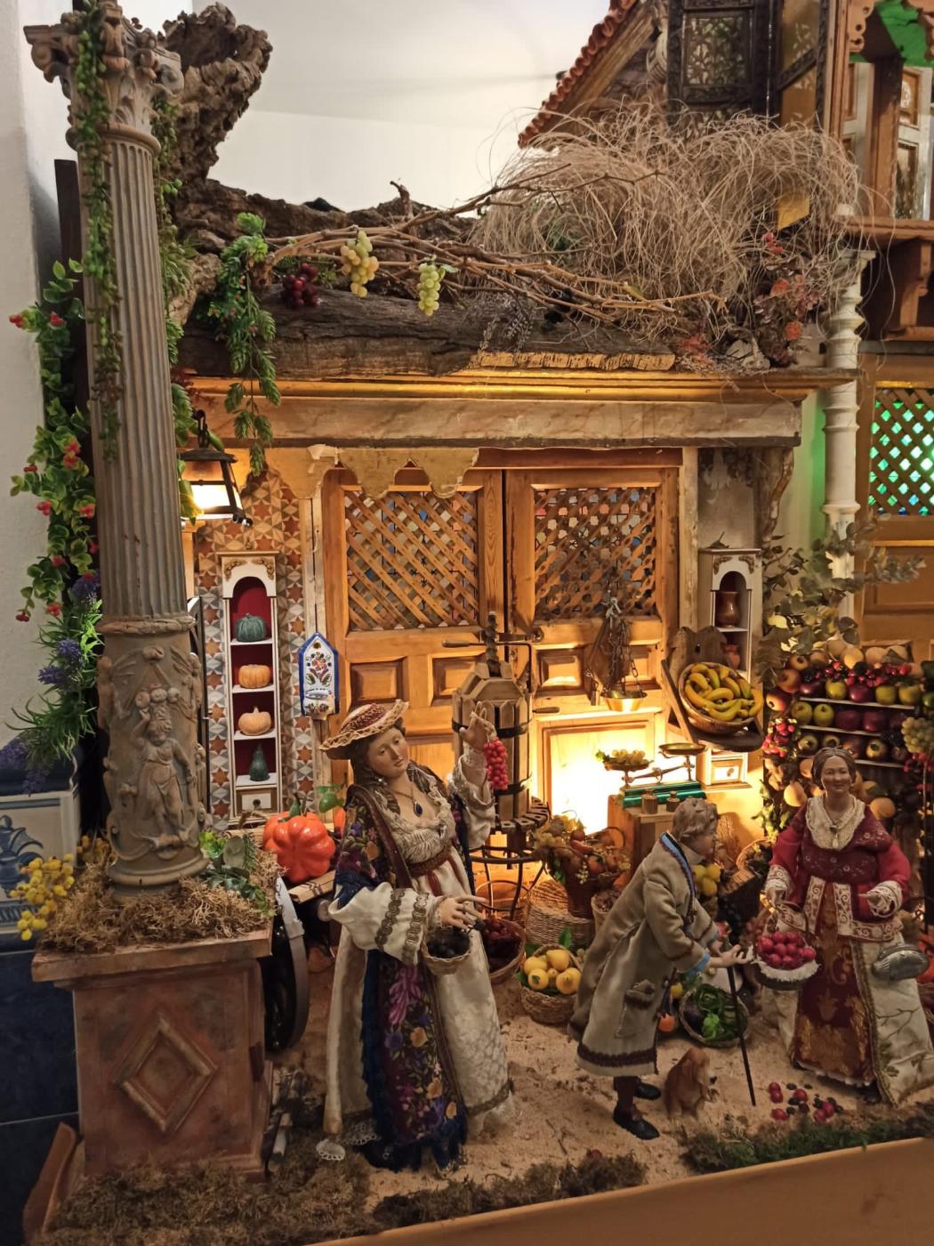 La parroquia de Fátima inaugura un Belén napolitano