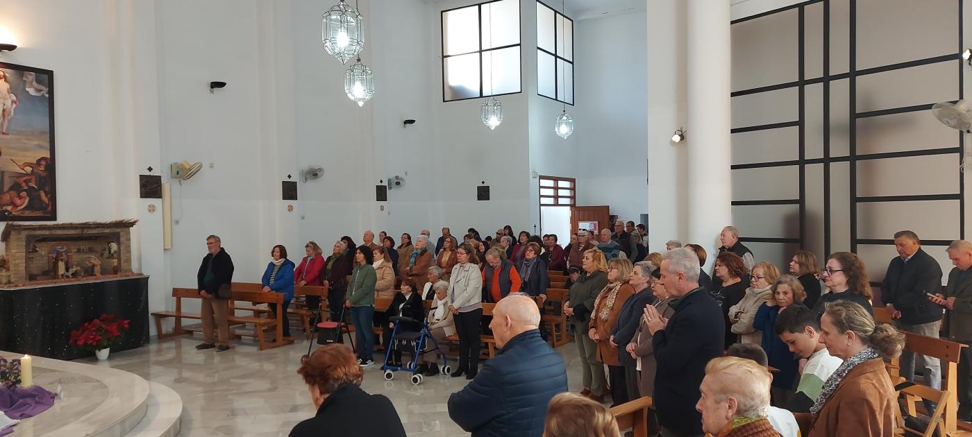 La parroquia del Pilar de Málaga clausuró los actos por los 50 años de su creación
