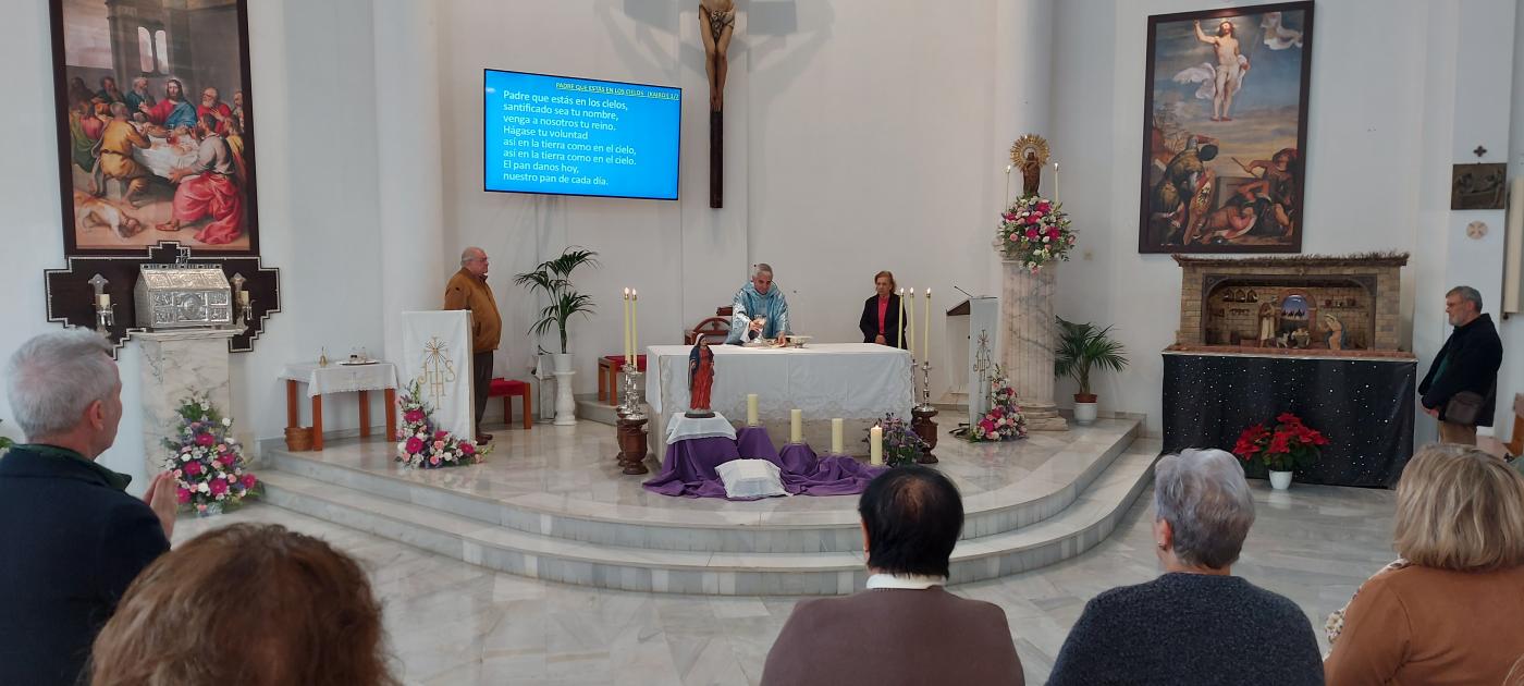 La parroquia del Pilar de Málaga clausuró los actos por los 50 años de su creación