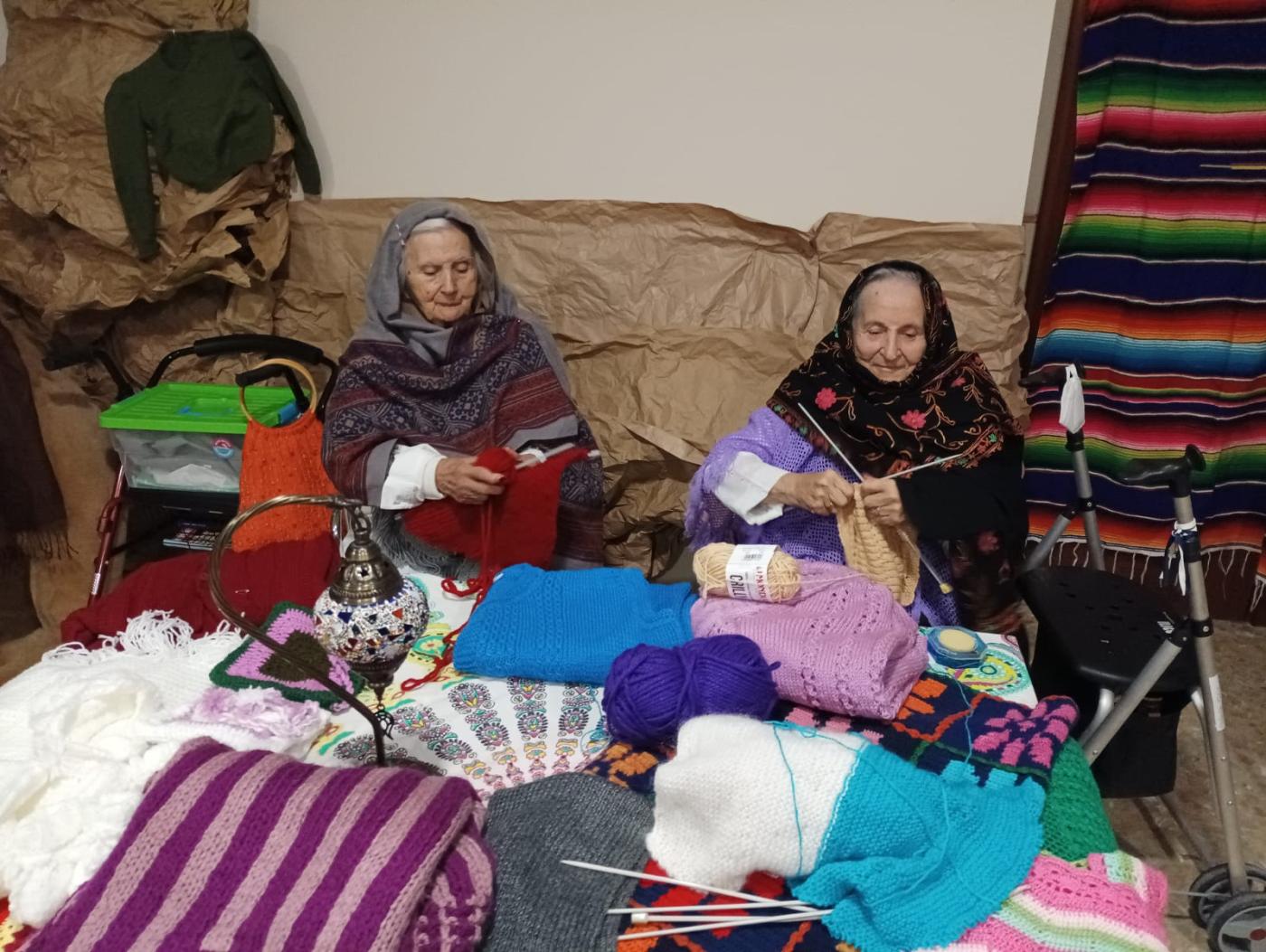 Belén Viviente en la Residencia de Madre Carmen