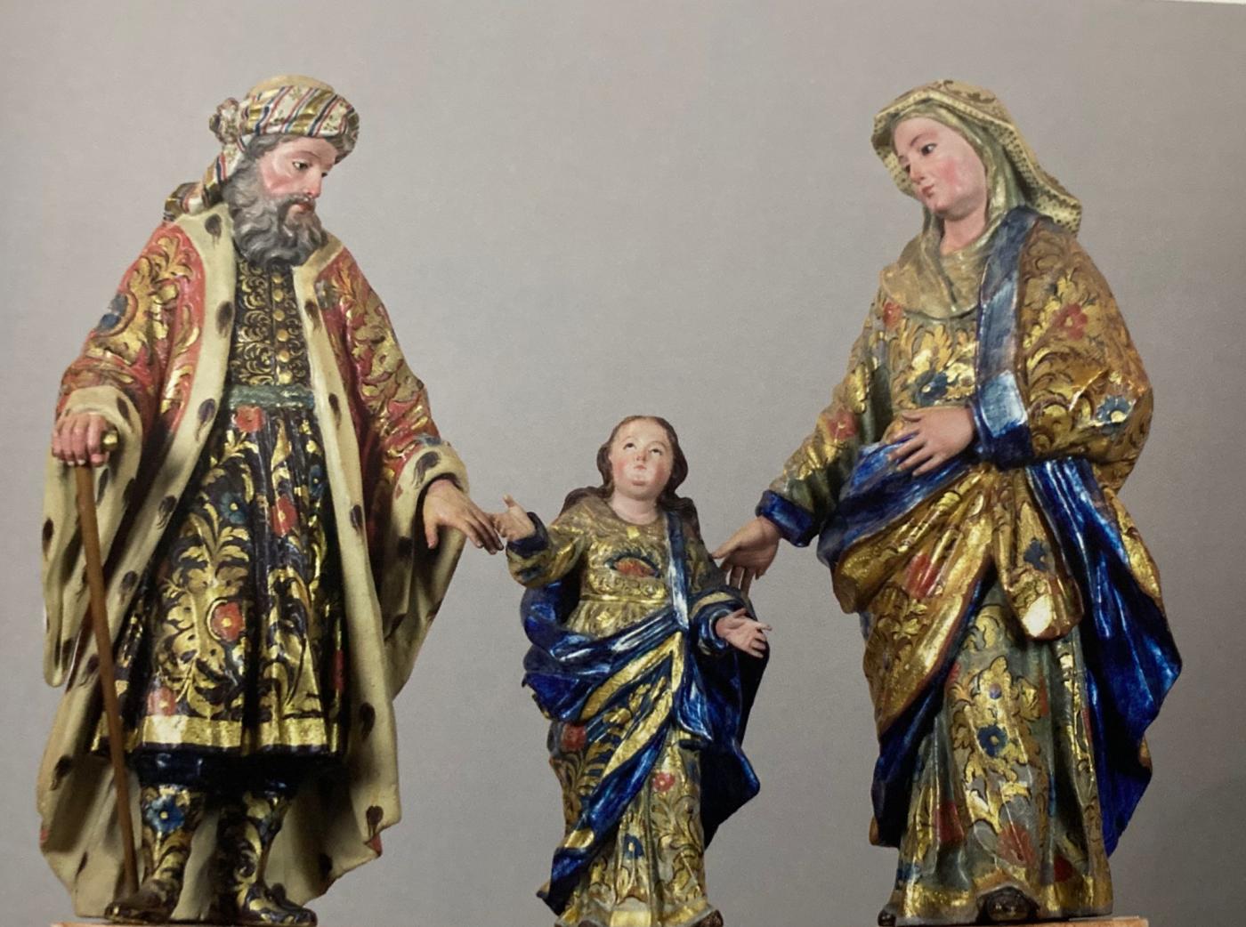 San Joaquín, Santa Ana y la Virgen María