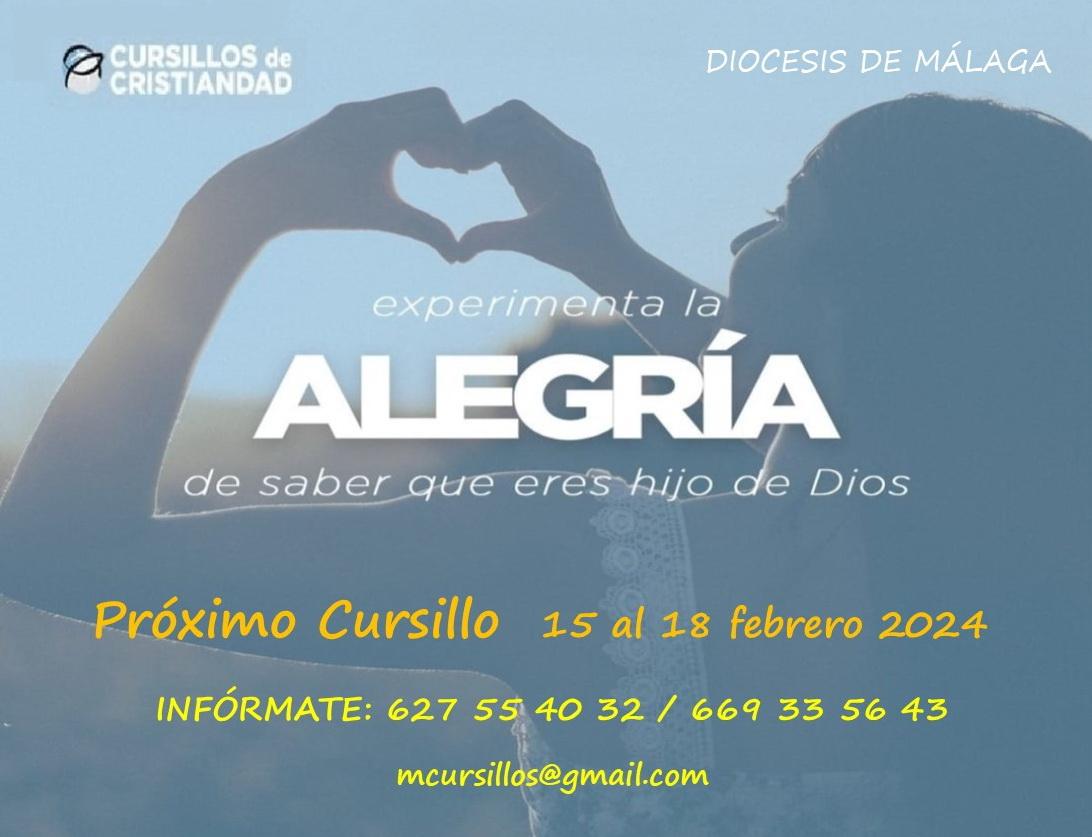 15 al 18 DE FEBRERO. Cursillos de Cristiandad ofrece una nueva cita