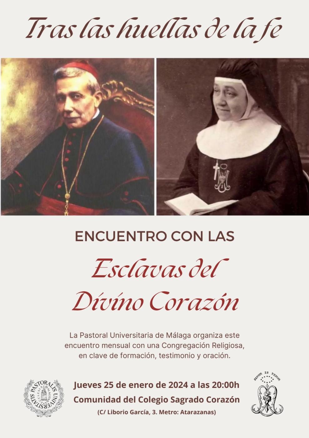 Los universitarios celebran a su patrón yendo tras las huellas de la fe