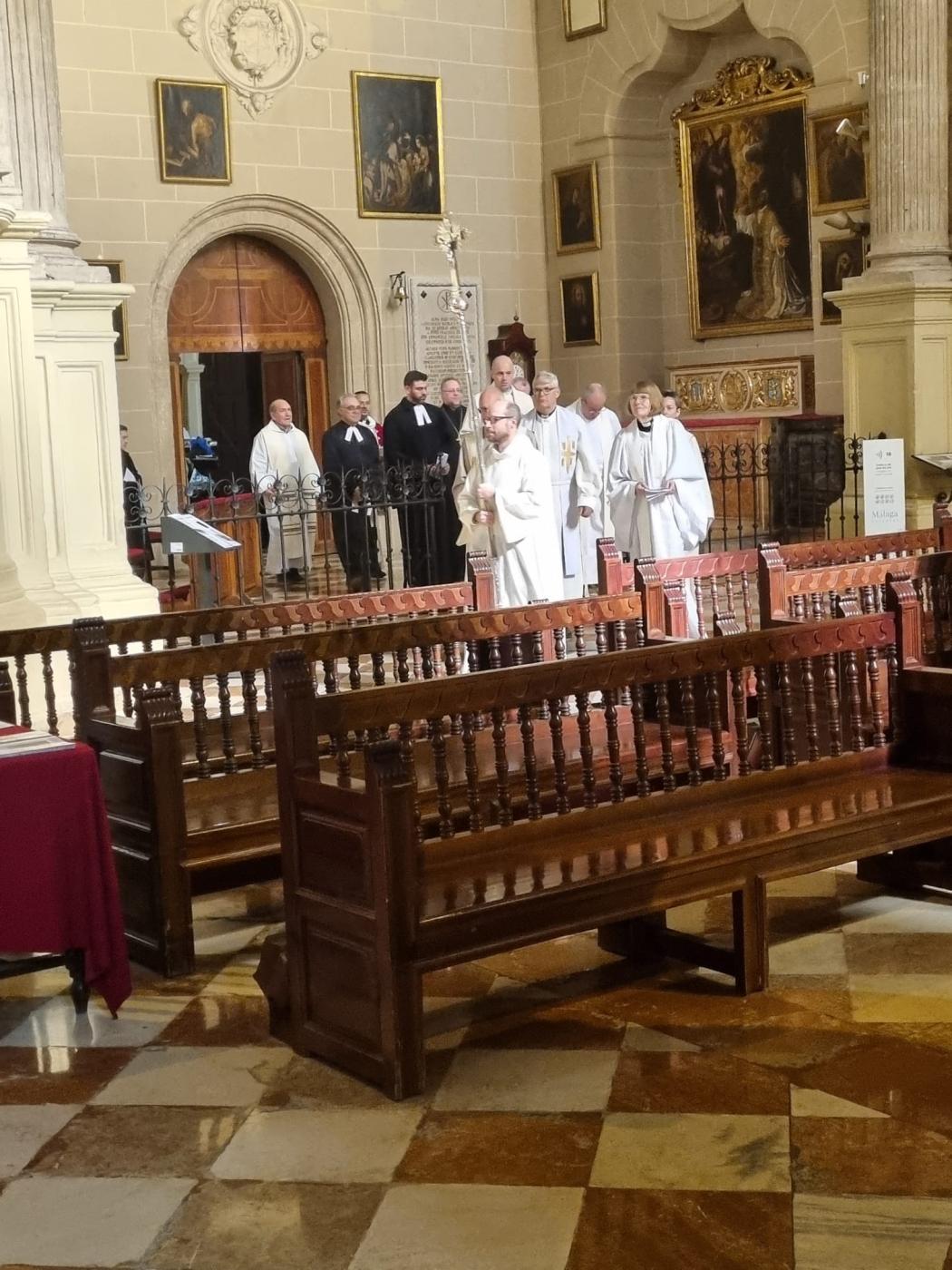 Celebración Ecuménica en la Catedral de Málaga durante la SOUC 2024