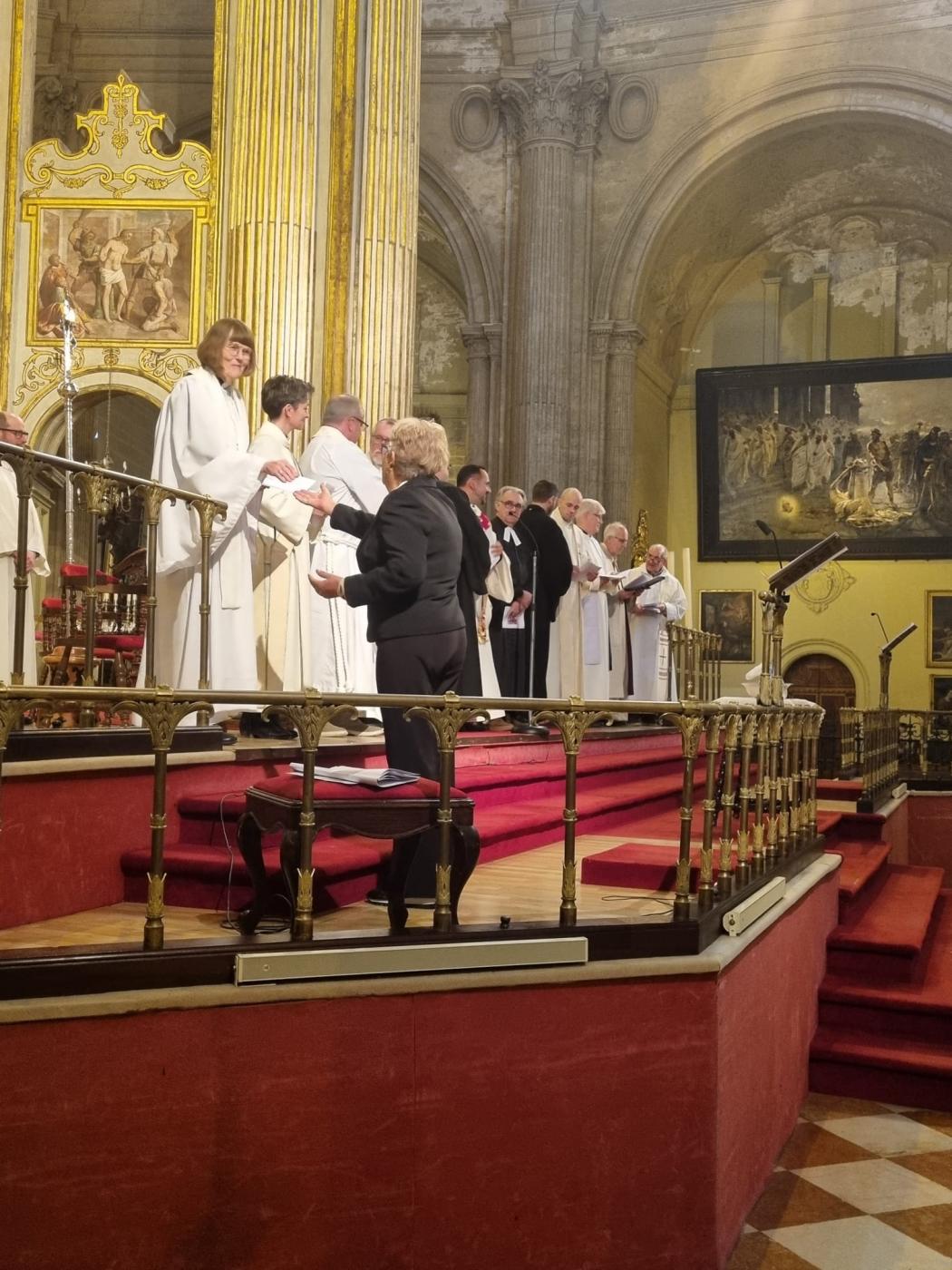 Celebración Ecuménica en la Catedral de Málaga durante la SOUC 2024