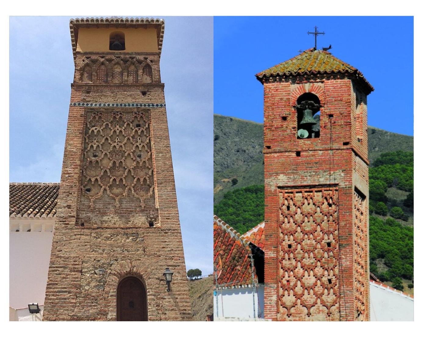 ¡Qué arte tienen los alminares malagueños!