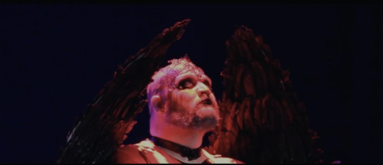 Escena del auto sacramental "Los Tres Ángeles"