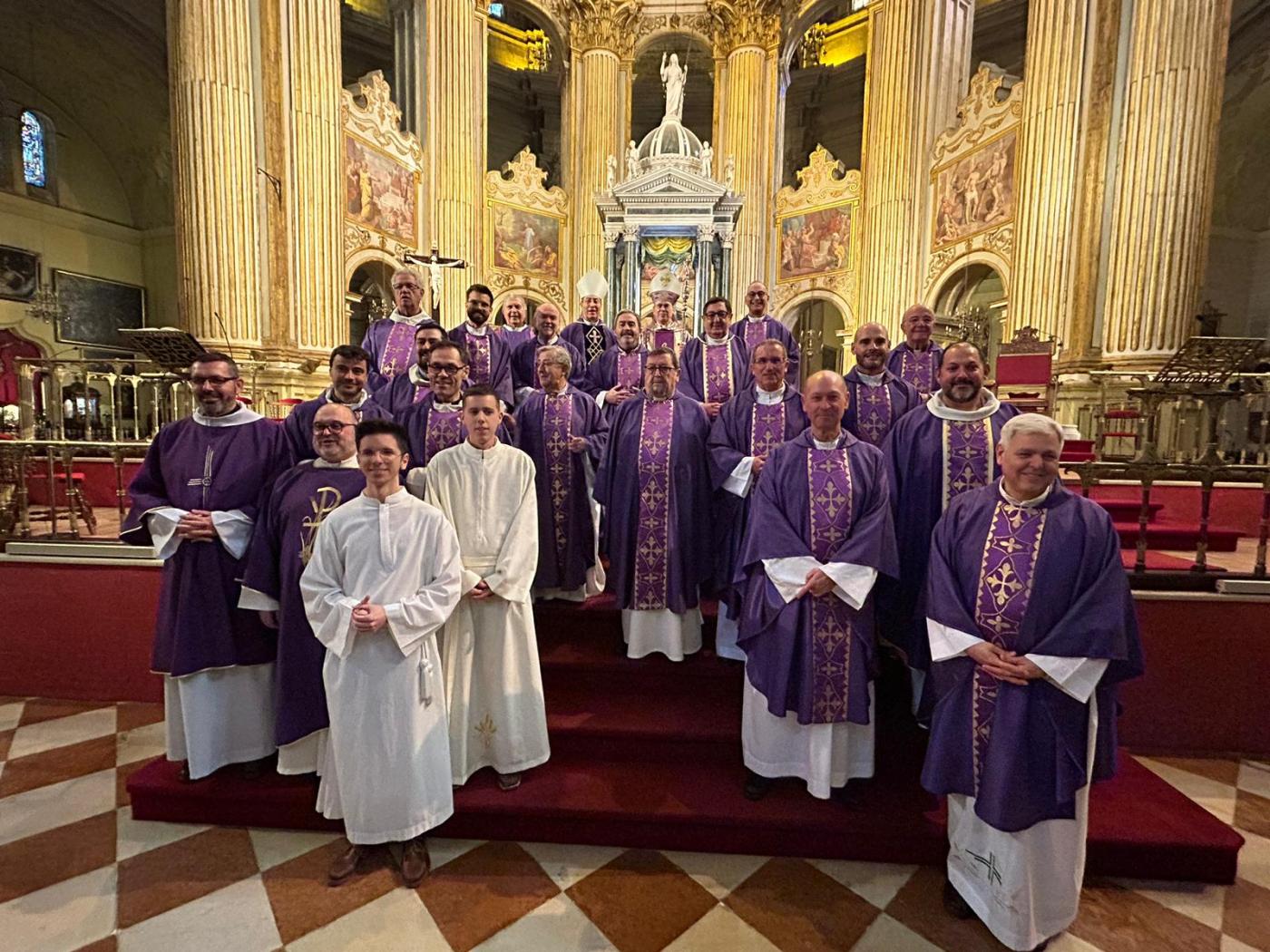 El arciprestazgo de Fuengirola-Torremolinos visita al Sr. Obispo