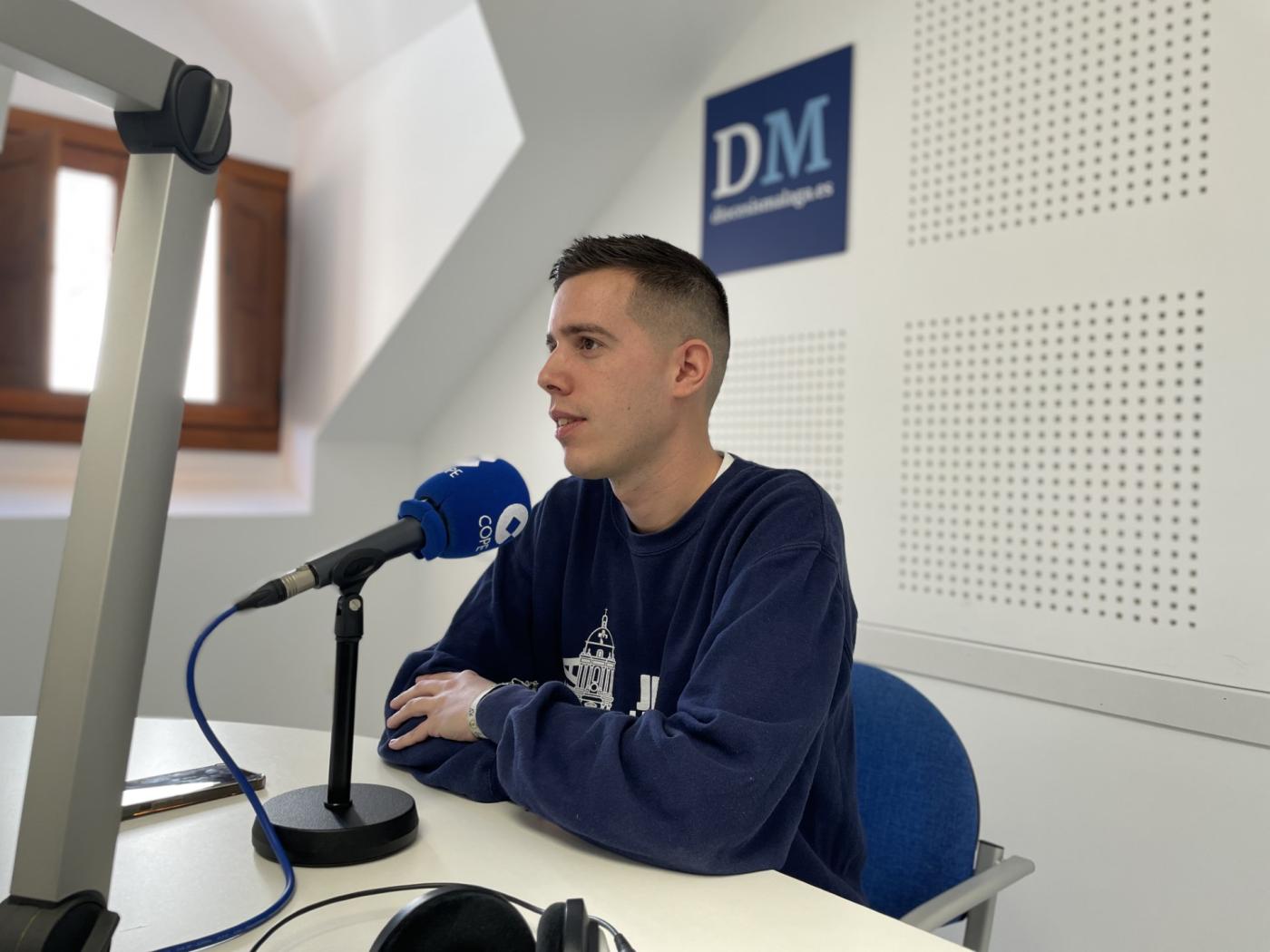 José Ignacio: «Si me véis con los auriculares puedo ir rezando»