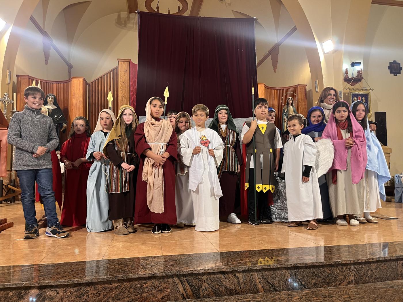 Los niños y adolescentes de Melilla ponen en escena un Via Crucis viviente