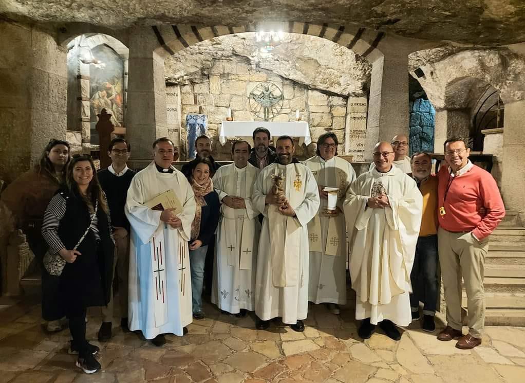 Un malagueño, entre los primeros en volver a Tierra Santa desde el inicio del conflicto