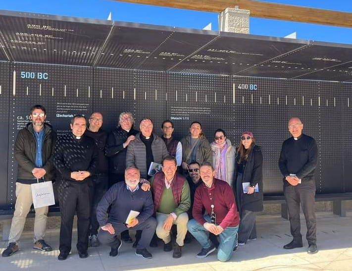 En el centro de interpretación del Opus Dei en Jerusalén