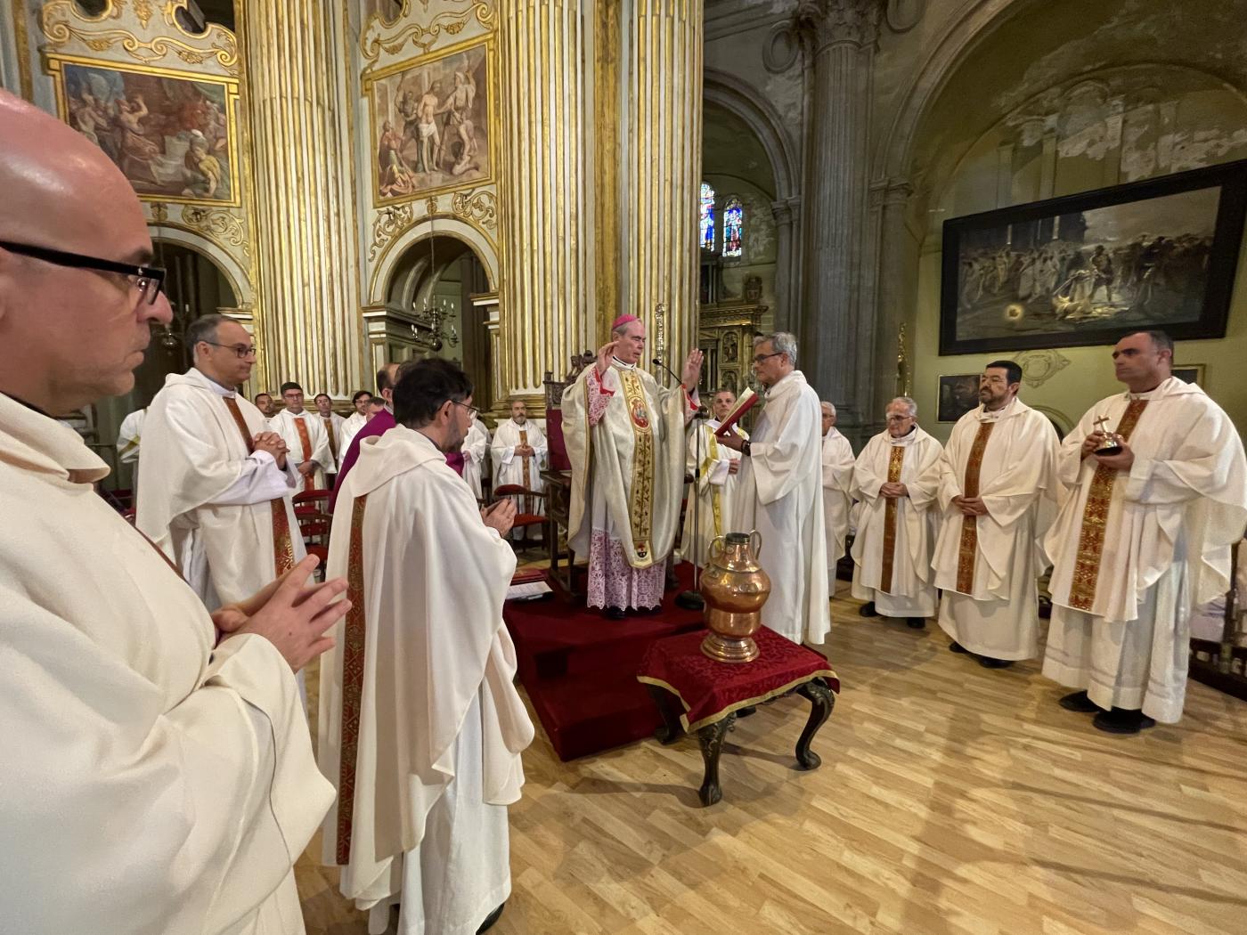 Misa Crismal 2024 en la Catedral de Málaga // E. LLAMAS
